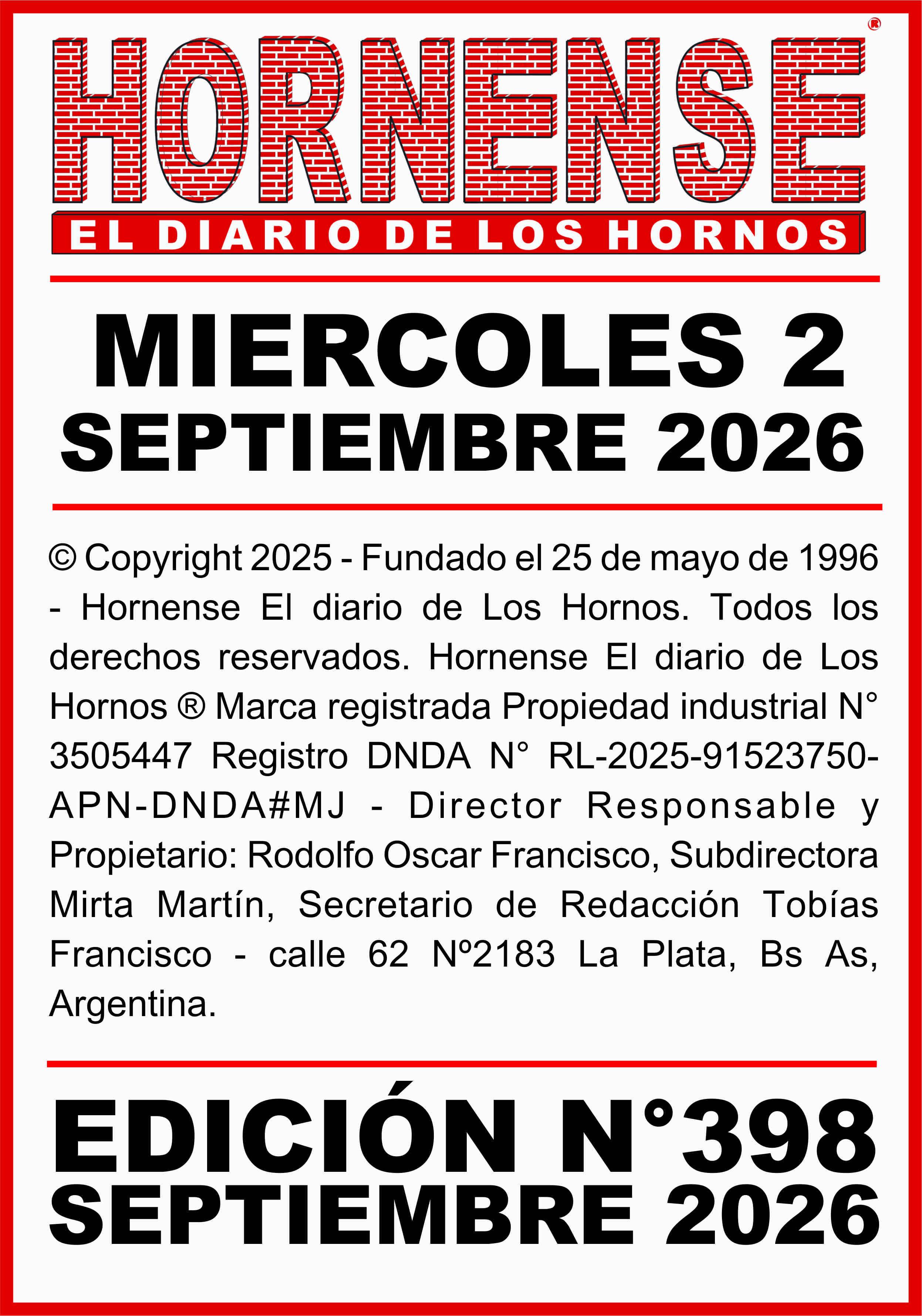 edición 398