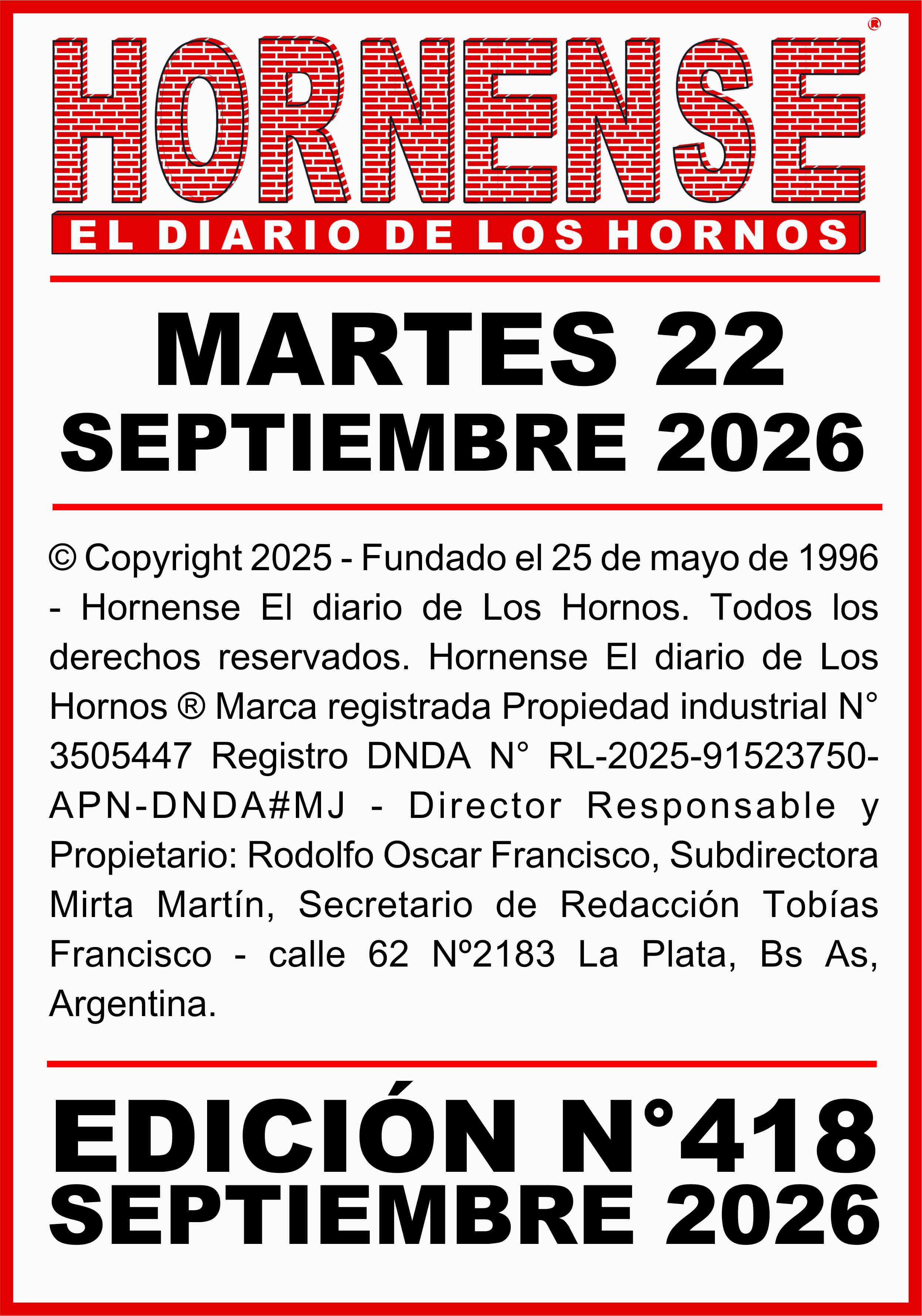 edición 418