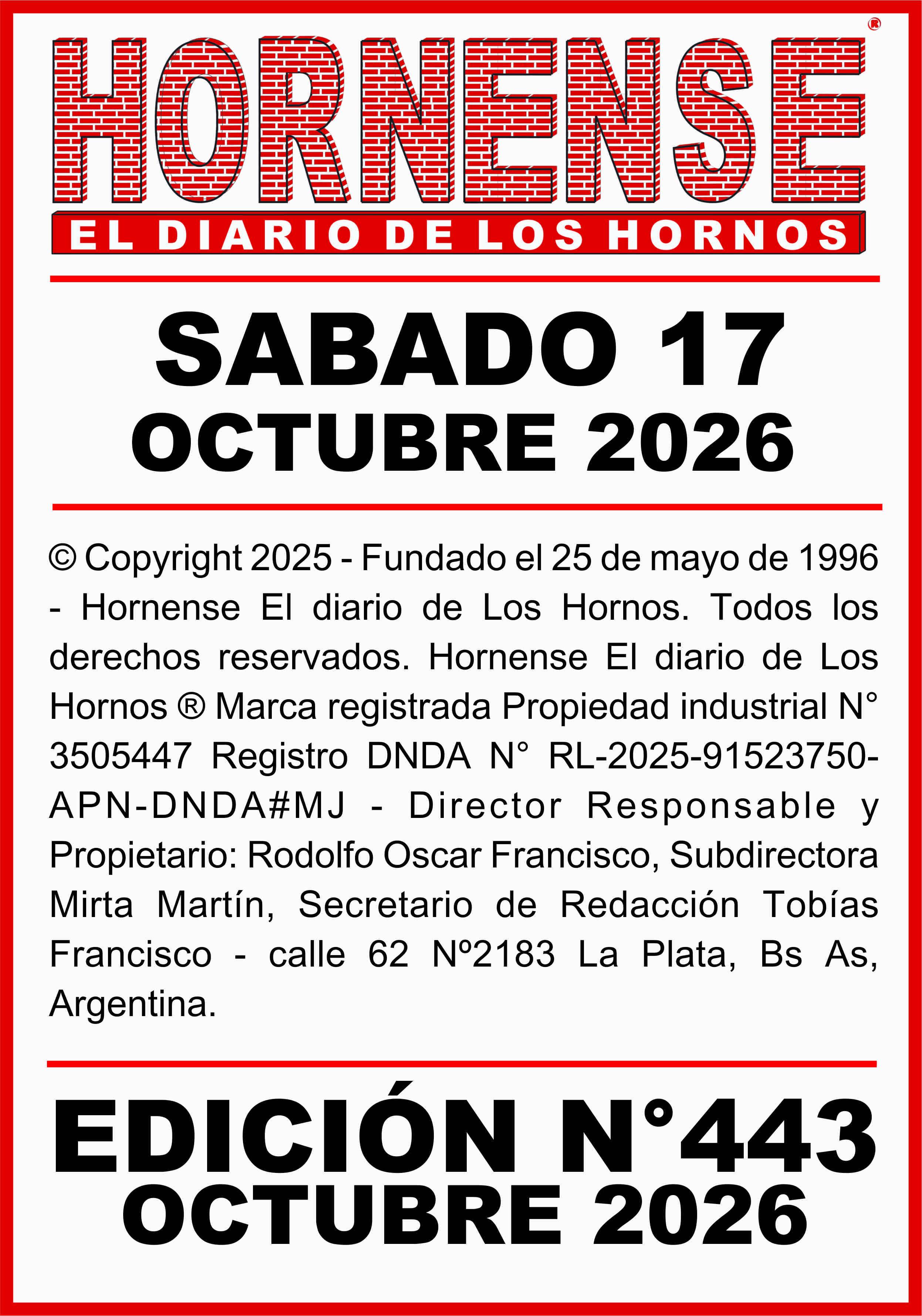 Edición 443