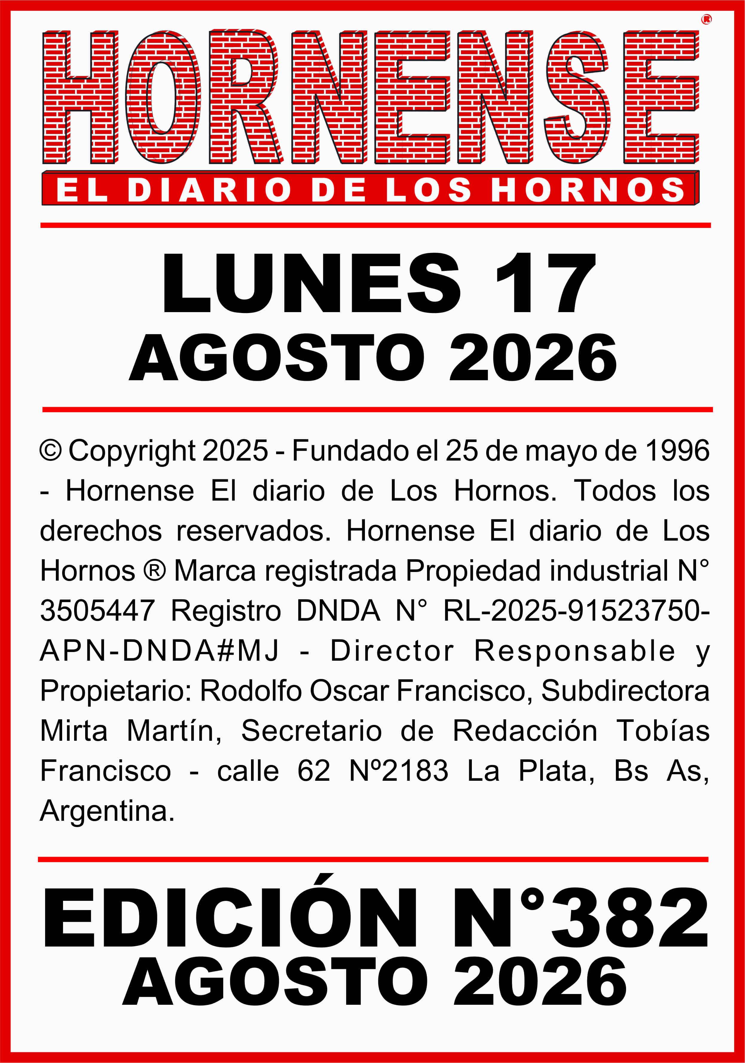 Edición 382