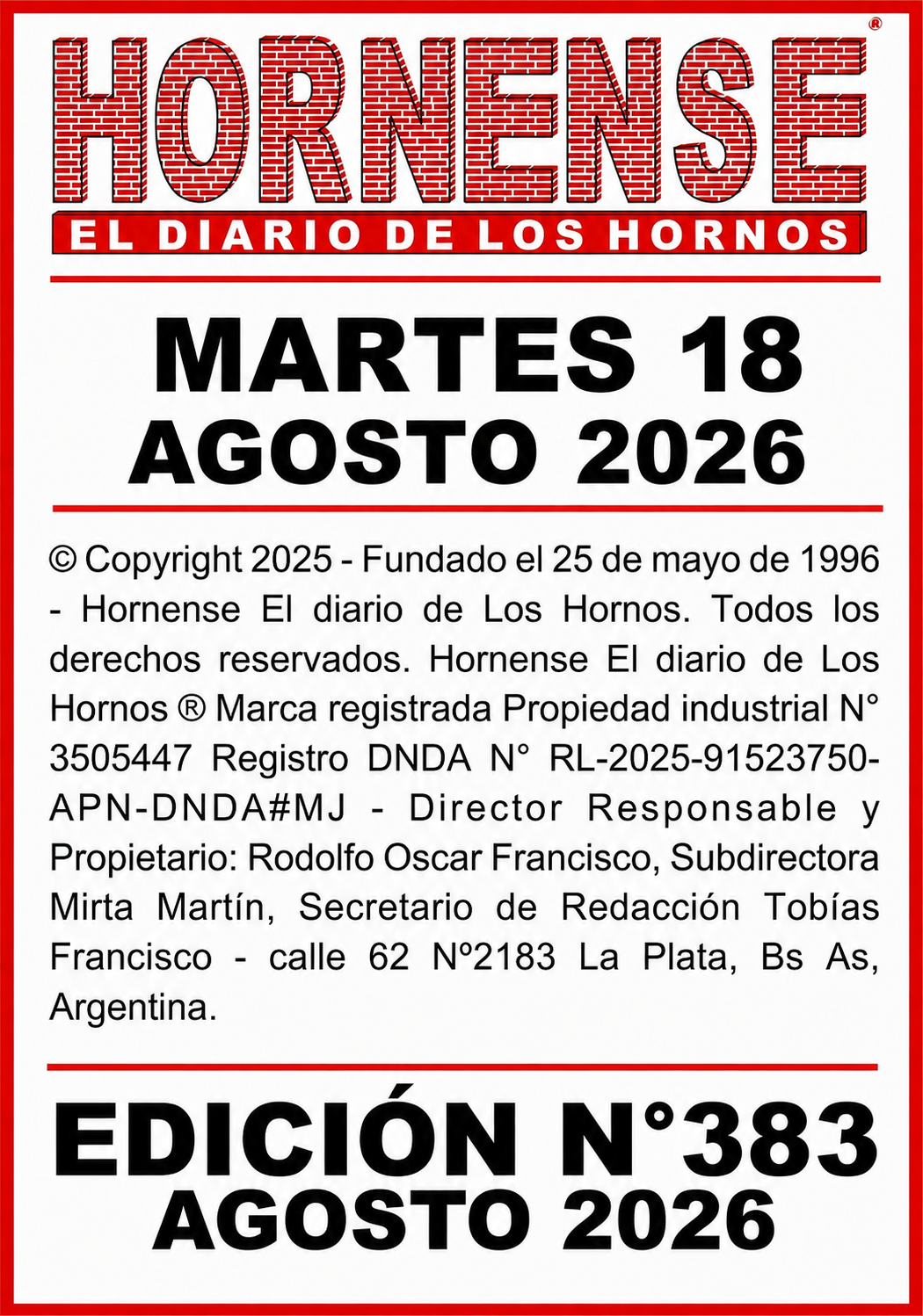 edición 383