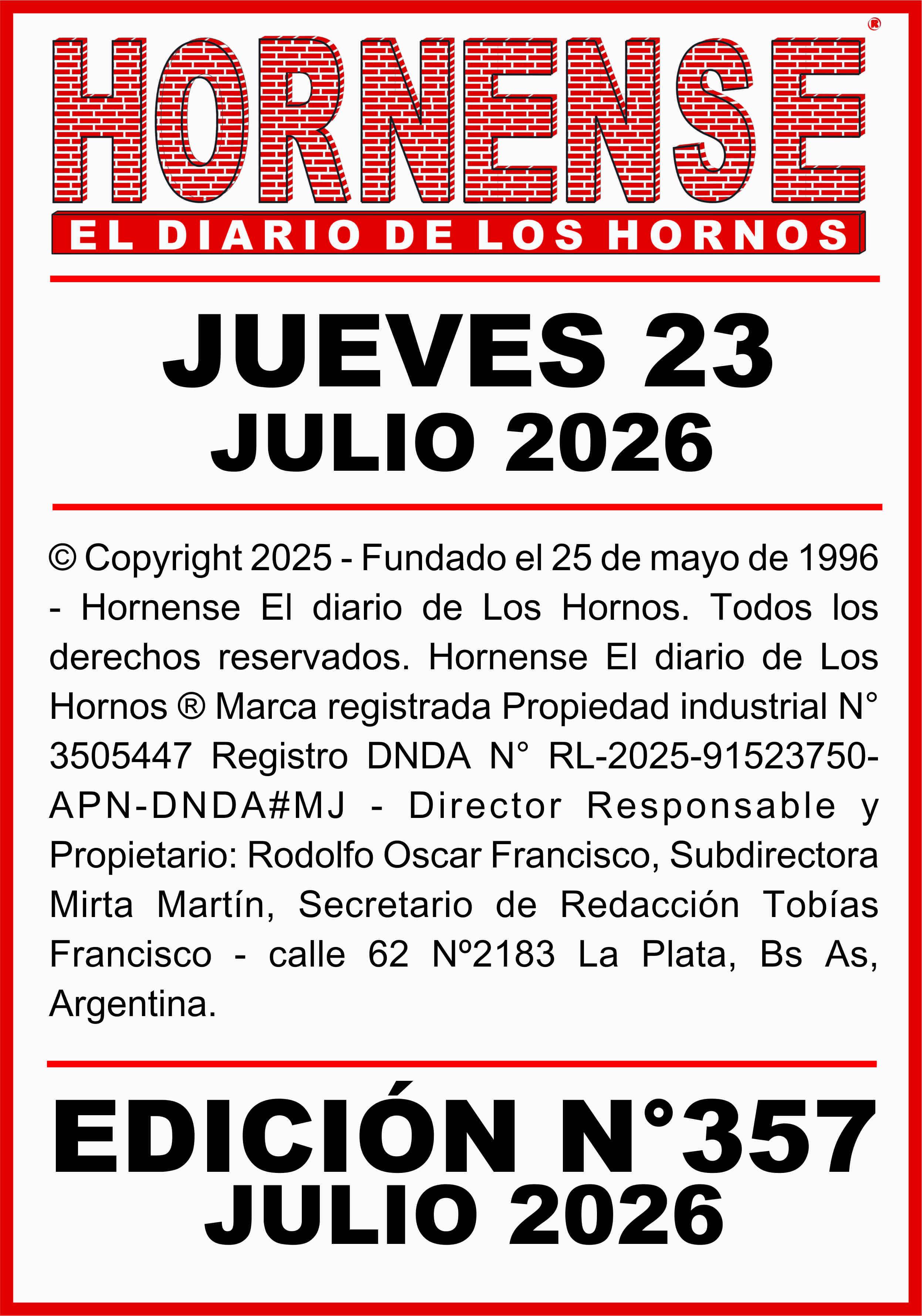 Edición 357