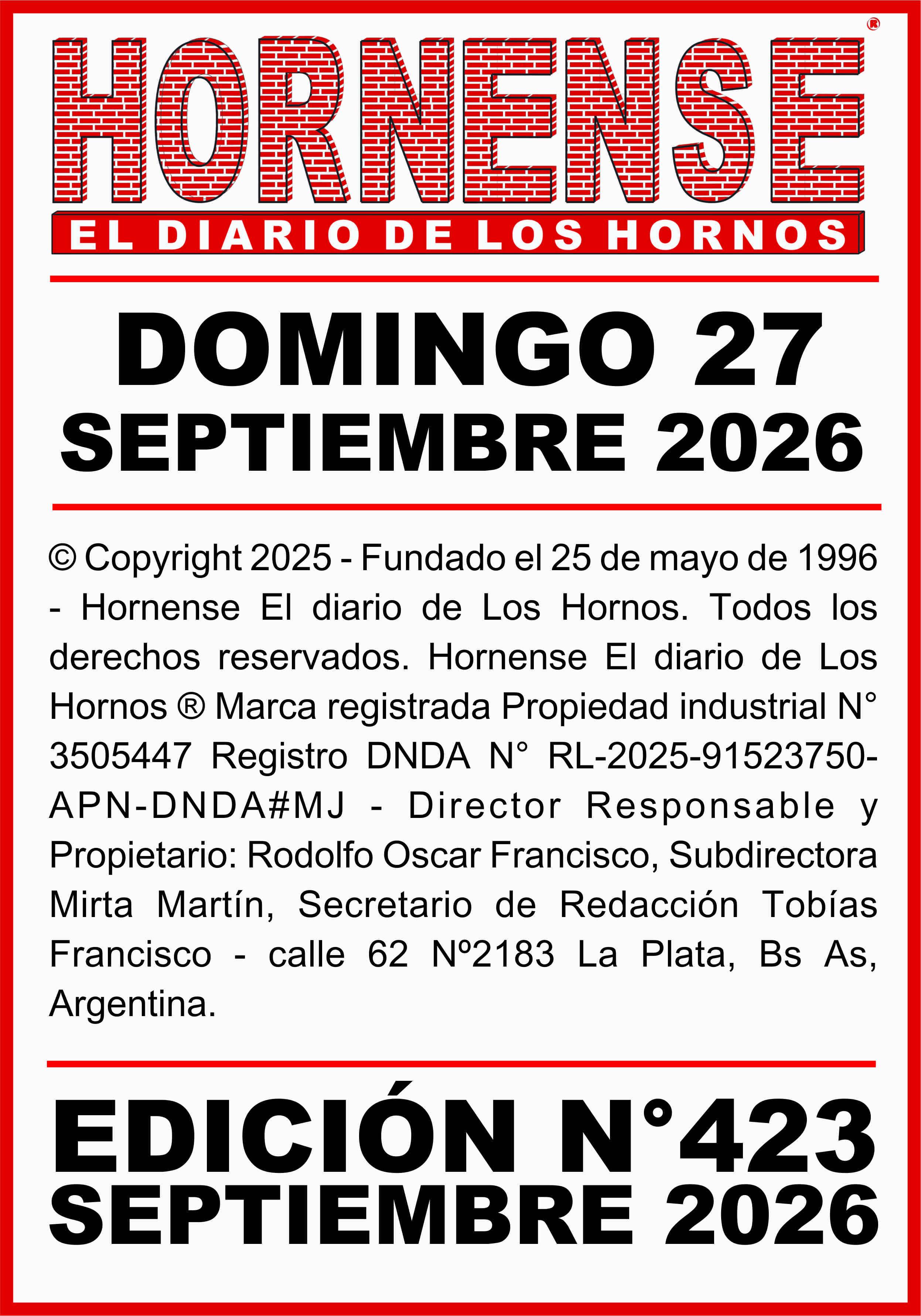 edición 423