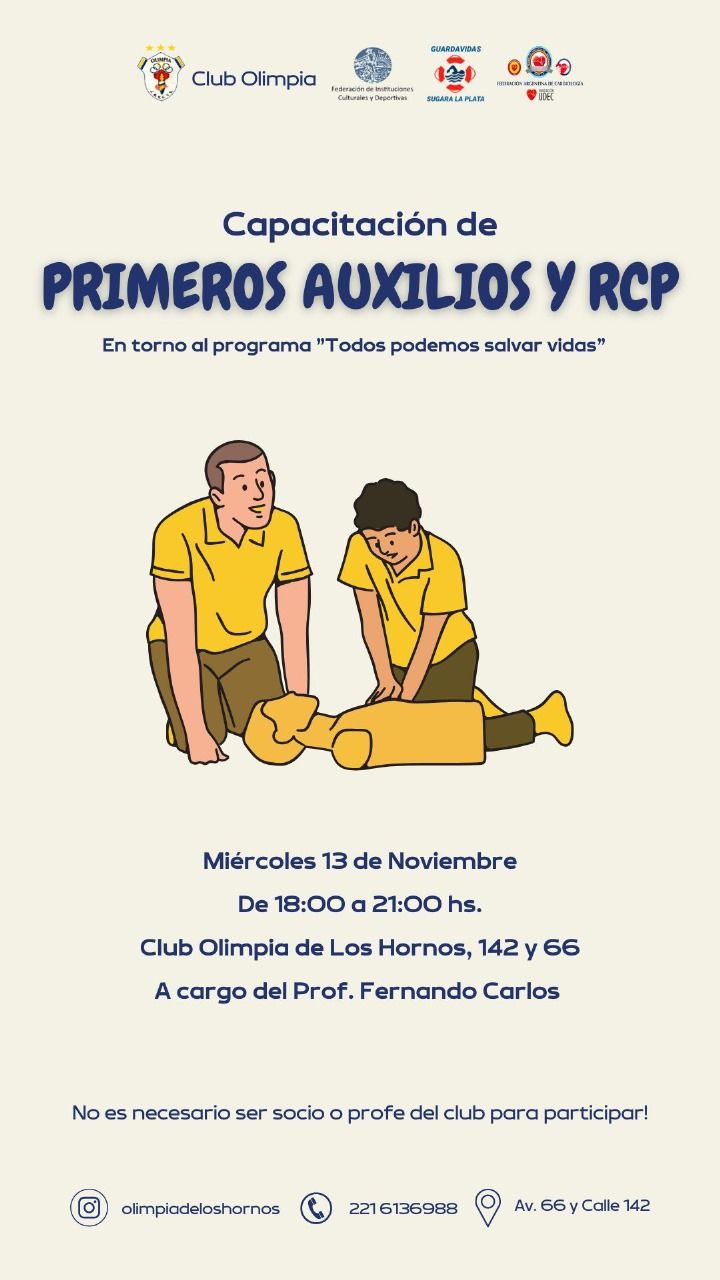 Primeros auxilios y RCP