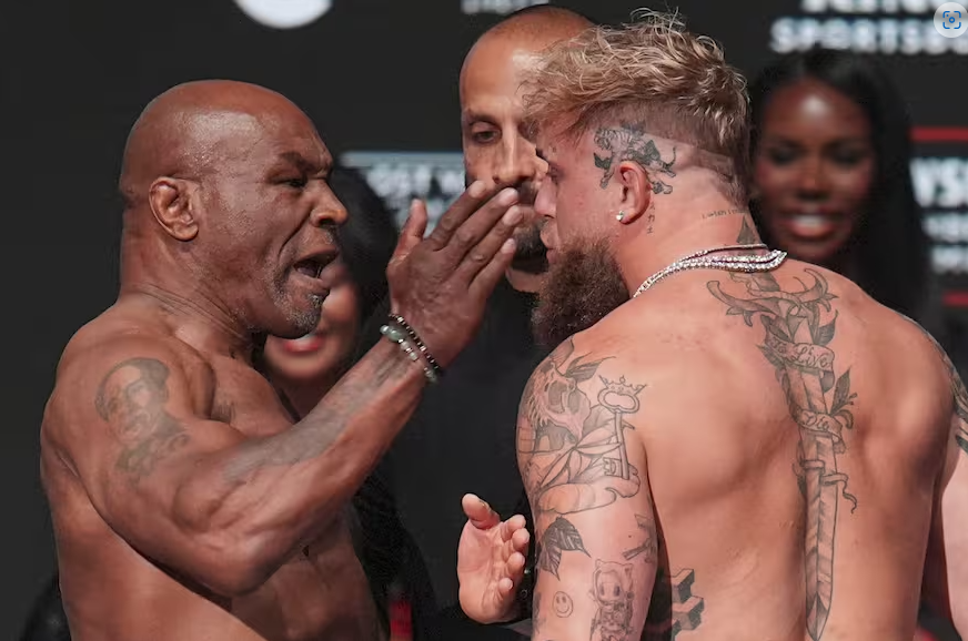 MIKE TYSON VS JAKE PAUL 